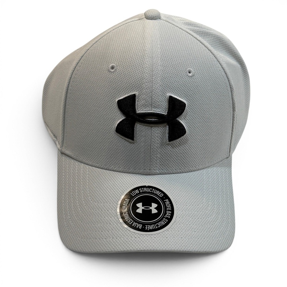Under Armour UA Blitzing 3.0 Hat White XL / 2XL NWT Baseball Cap Stretch Running